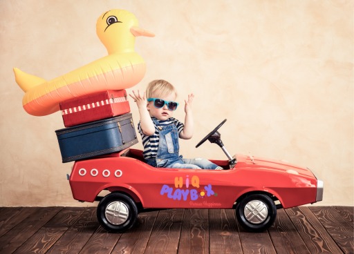 Happy children playing